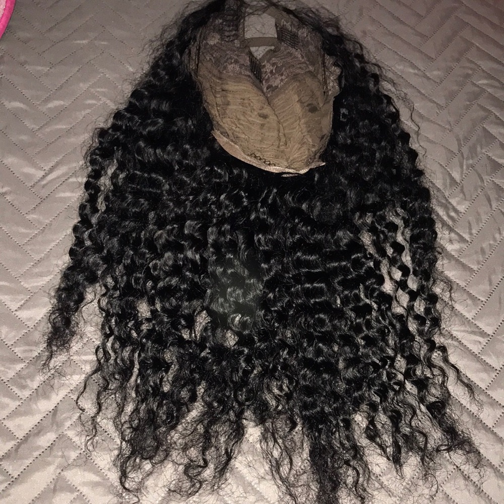 100% human hair Wig 20”